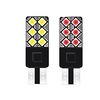 2PCS T10 W5W Led Strobe Bulb Canbus 194 168 12smd 3030 Auto Car bulb Wedge Light Interior Reading Lamp Flashing 12V Super Bright miniinthebox