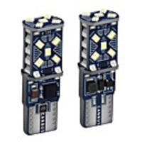 2PCS T10 W5W Super Bright LED Car Width Lights WY5W 168 501 2825 Auto Wedge Turn Side Bulbs Car Interior Reading Bulb T10 CAN-bus LED Dome Lamp W5W White Color