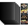 2pcs Thick ptfe Barbecue Grill Mat non-stick Reusable BBQ Grill Mats Sheet Grill Foil BBQ Liner