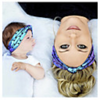 2pcs Toddler / Infant Unisex Active Geometric Hair Accessories Blue / Purple / Yellow One-Size