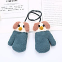 2pcs Toddler Unisex Active Animal Knitted Knitwear Gloves Purple / Blushing Pink / Green One-Size