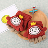 2pcs Toddler Unisex Active Cartoon Knitted Acrylic Gloves Blue / Red / Blushing Pink One-Size