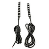 2pcs Universal Amber 6 LED Motorcycle Strip Turn Signal Indicator Blinker Light