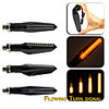 2pcs Universal Flowing LED Turn Signals for Motorcycle Arrow Amber Lamp Rear Flashing Signal Brake Lights Indicators For Honda