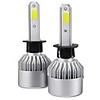 2Pcs Upgrated Super Bright S2 COB LED Car Headlights Bulbs H1 H3 H4 H7 H8 H9 H11 H13 880 881 9004 9005 9006 9007 9012 288W 28800LM 6500K White Waterproof
