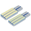 2PCS W5W T10 LED T10 Strobe LED Flash LED 194 168 W5W 33SMD Led Parking Bulb Auto Wedge Clearance LampCANBUS miniinthebox
