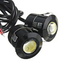 2pcs Wire Connection Motorcycle / Car Light Bulbs 9 W 100 lm 3 LED Fog Lights / Daytime Running Lights / Brake Lights For Toyota / Benz / Honda All Models All years