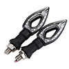 2pcs Wire Connection Motorcycle Light Bulbs LED Turn Signal Lights For universal All Models All years