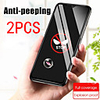 2PCS Xiaomi Screen Protector Xiaomi Redmi 10X 5G / High Definition (HD) Front Screen Protector Tempered Glass Privacy Screen