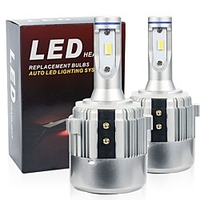 2PC/set Headlights For VW Golf 6 Golf 7 Passat Touran Tiguan T-ROC Canbus Error Free Led H7 Headlights Low Beam CSP Chips 72W 8000Lm miniinthebox
