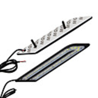 2Pcs/Set car DRL Led Daytime Running Lights Car Brakeamp;Steering Light Source Car Styling Waterproof Fog Lamps DC12v