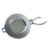 2W 3528 SMD 36-LED 240LM White Ceiling Spot Light Bulb (Sanded,  Frosted Glass Cover)