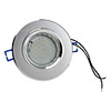 2W 3528 SMD 36-LED 240LM White Ceiling Spot Light Bulb (Sanded,  Half Frosted Glass Cover)