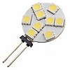 2W 9-SMD LED 126-Lumen 6500K White Dome Light