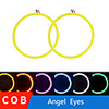 2x Angel Eyes 60mm 70mm 80mm 90mm 100mm 110mm 120mm Halo Ring Car Led Fog Light Motorcycle Daytime Running Light DRL Headlight