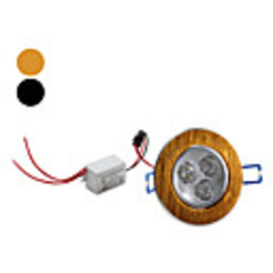 3 1W 3000K 270LM Warm White Light Ceiling Bulb (85-265V,  3W)