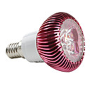 3 1W E14 270LM 3000K 3-LED Warm White Light Bulb (85-265V)