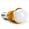 3 1W E27 280LM 2800-3500K Warm White 3-LED Light Bulb (85-265)