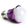 3 1W E27 280LM 5500-6500K White 3-LED Light Bulb (85-265)
