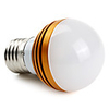 3 1W E27 280LM 5500-6500K White 4-LED Light Bulb (85-265)