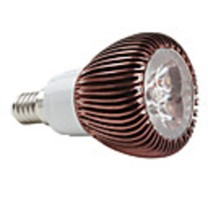 3 2W E14 420LM 3000K 3-LED Warm White Light Bulb (85-265V)