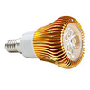 3 2W E14 420LM 5000K 3-LED White Light Bulb (85-265V)