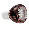 3 2W GU10 420LM 3000K 3-LED Warm White Light Bulb (85-265V)