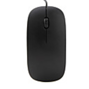 3-Button USB Wired Optical Mouse (Black)