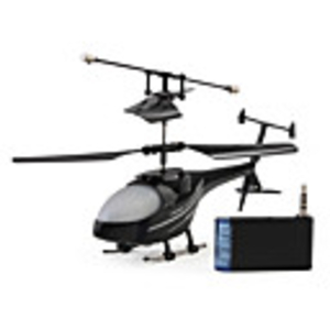 3 Channel helicopter with Gyro i-helicopter 777-171 Controlled by iPhone/iPad/iPod iTouch (Black)