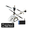 3 Channel Helicopter with Gyro iPilot 6025i Controlled by iPhone/iPad/iPod iTouch