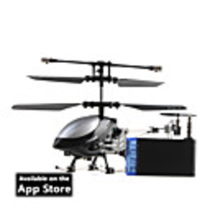 3 Channel I-Helicopter 777-172 with Gyro Controlled by iPhone/iPad/iPod Touch (Black)