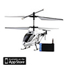 3 Channel I-Helicopter 777-173 with Gyro Controlled by iPhone/iPad/iPod iTouch (Silver)