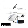 3 Channel I-Helicopter 777-173 with Gyro Controlled by iPhone/iPad/iPod iTouch (White)