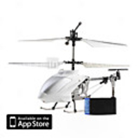 3 Channel I-Helicopter 777-173 with Gyro Controlled by iPhone/iPad/iPod iTouch (White)