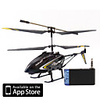 3 Channel i-Helicopter 888-107 with Gyro Controlled by iPhone/iPad/iPod iTouch (Black)