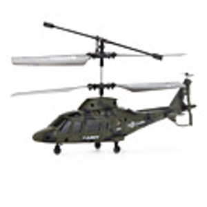 3 Channel Infrared Control RC Helicopter with Gyroscope (Army Green)