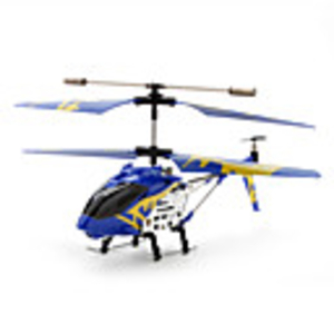 3-Channel RC Helicopter with Light and Gyroscope (Blue)