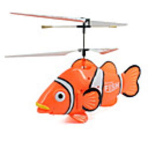 3-Channel Remote Control Clownfish Helicopter (Yellow)