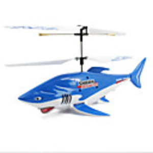 3-Channel Remote Control Shark Helicopter (Blue)