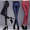 3 colors women high waist down pants winter thicken down pants elasticity warm trousers double-sided cotton s-6xl wine red s miniinthebox