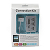 3 High-Speed USB Hub Camera Connection Kit SD/MMC/MS Card Reader Combo Kit for iPad/iPad 2