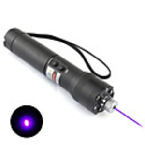 3 in 1 50mW 405nm Purple Blue Laser Flashlight 1x18650 (battery included)