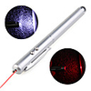 3-in-1 CapacitiveTouchpad Stylus LED Flashlight Laser Pointer for iPhone/iPad(Silver)