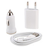 3-in-1 Charger Kit for iPhone 4/4S/3G/3GS/iPod (EU Plug)