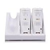 3-in-1 Dual Charge Dock/Stand/Station for Wii Remote and Nunchuk with Rechargeable Batteries (2800mAh)