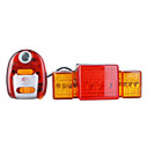 3-in-1 Electronic Bike Horns with Brake Light and Turning Signals