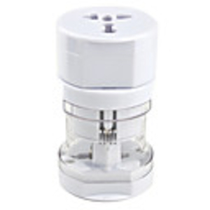 3 in 1 Global Travel Plug Adapter (White)