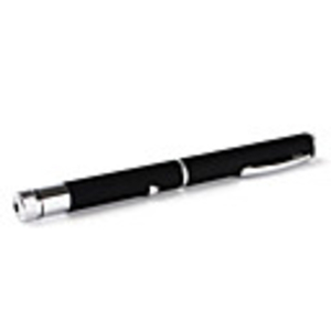 3-in-1 Green Laser Pointer Pen with White LED and Stage Light Pattern (16.5cm,  5mw)