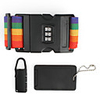 3 in 1 Laggage Tag,  Pad Lock,  and Luggage Strap