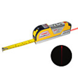 3-in-1 Laser Level Tape Measure Kit in 2.5 Meter or 8 Feet Length
